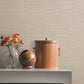 Natural Sisal Warm Grey Peel & Stick Grasscloth Wallpaper