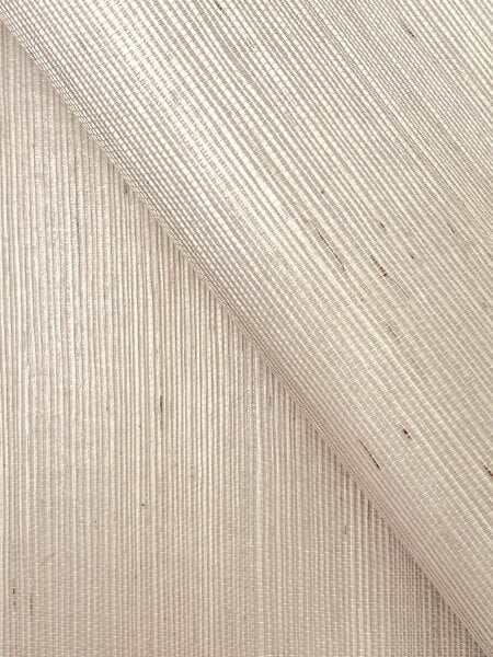 Natural Sisal Warm Grey Peel & Stick Grasscloth Wallpaper