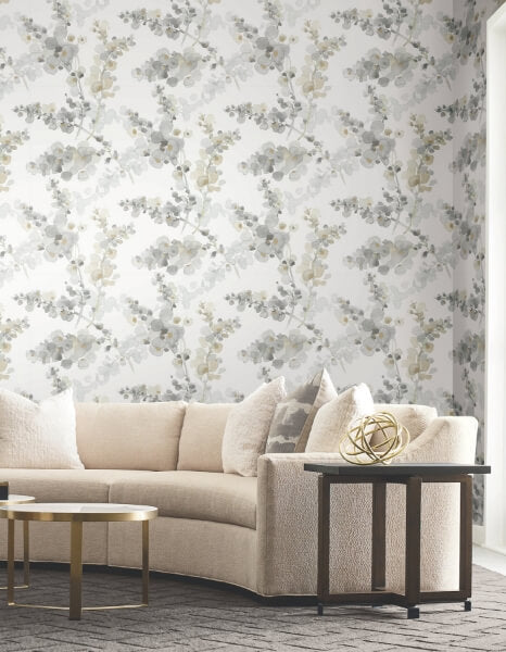 Blossom Fling Steel Peel & Stick Wallpaper