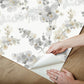 Blossom Fling Steel Peel & Stick Wallpaper