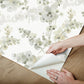 Blossom Fling Mineral Green Peel & Stick Wallpaper