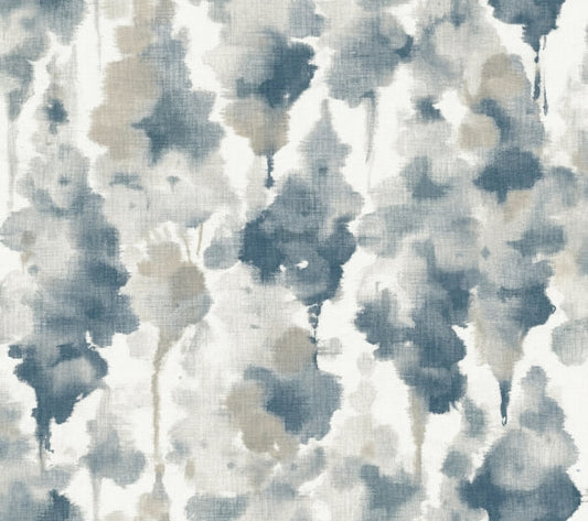 Mirage Navy Peel & Stick Wallpaper