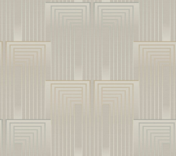 Vanishing Taupe & Pearl Peel & Stick Wallpaper