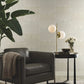 Vanishing Silver & Gold Peel & Stick Wallpaper