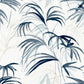 Inky Palms Blue Peel & Stick Wallpaper