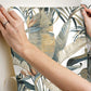 Tropical Cabana Plush Neutral Peel & Stick Wallpaper