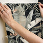 Tropical Cabana Black Peel & Stick Wallpaper