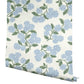 Hydrangea Blue & White Peel & Stick Wallpaper