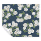 Hydrangea Navy & White Peel & Stick Wallpaper