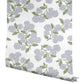 Hydrangea Lilac & White Peel & Stick Wallpaper