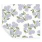 Hydrangea Lilac & White Peel & Stick Wallpaper