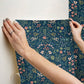 Wildwood Navy Peel & Stick Wallpaper