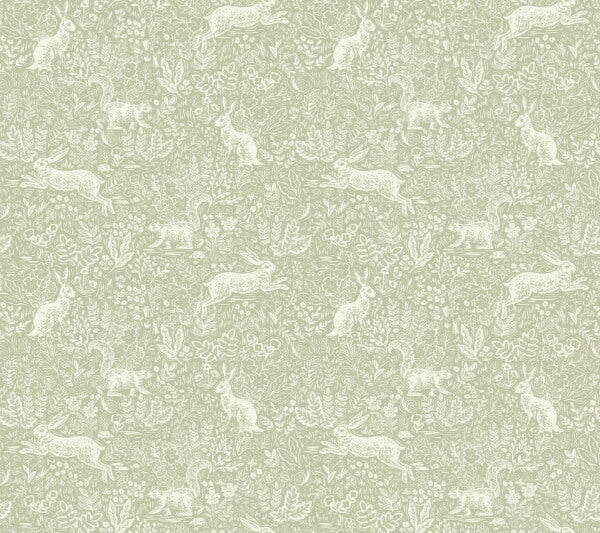 Fable Mint Peel & Stick Wallpaper