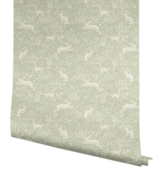 Fable Mint Peel & Stick Wallpaper