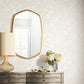 Pomegranate Beige & White Peel & Stick Wallpaper