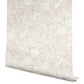 Pomegranate Beige & White Peel & Stick Wallpaper
