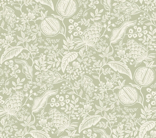 Pomegranate Pistachio Peel & Stick Wallpaper