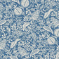 Pomegranate Blue & Ivory Peel & Stick Wallpaper