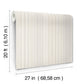 Striped Sunset Beige Peel & Stick Wallpaper