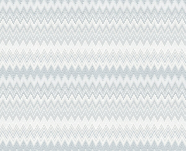 Zig Zag White Peel & Stick Wallpaper