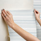 Zig Zag White Peel & Stick Wallpaper