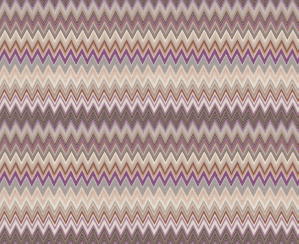 Zig Zag Purple Peel & Stick Wallpaper