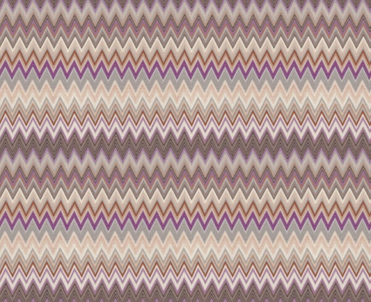 Zig Zag Purple Peel & Stick Wallpaper