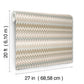 Zig Zag Green Peel & Stick Wallpaper