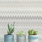 Zig Zag Beige Peel & Stick Wallpaper