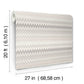 Zig Zag Beige Peel & Stick Wallpaper