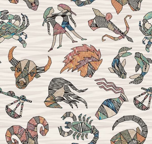Constellations Multicolor Peel & Stick Wallpaper