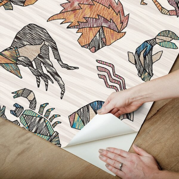 Constellations Multicolor Peel & Stick Wallpaper