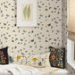 Butterfly House Linen Peel & Stick Wallpaper