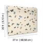 Butterfly House Linen Peel & Stick Wallpaper