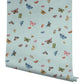 Butterfly House Light Blue Peel & Stick Wallpaper