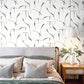 Ivory Coast Black & Gold Premium Peel + Stick Wallpaper