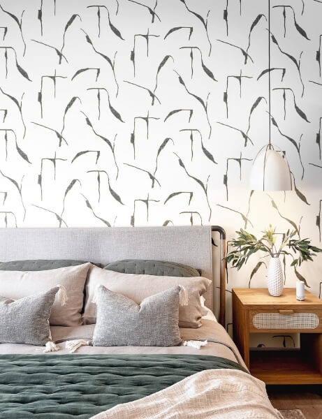 Ivory Coast Black & Gold Premium Peel + Stick Wallpaper