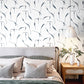 Ivory Coast Navy & Glint Premium Peel + Stick Wallpaper