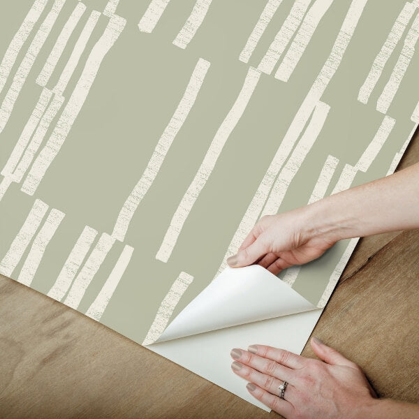 Koso Sage Premium Peel + Stick Wallpaper