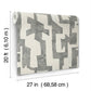 Tribe Black & Taupe Premium Peel + Stick Wallpaper