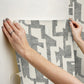 Tribe Black & Taupe Premium Peel + Stick Wallpaper