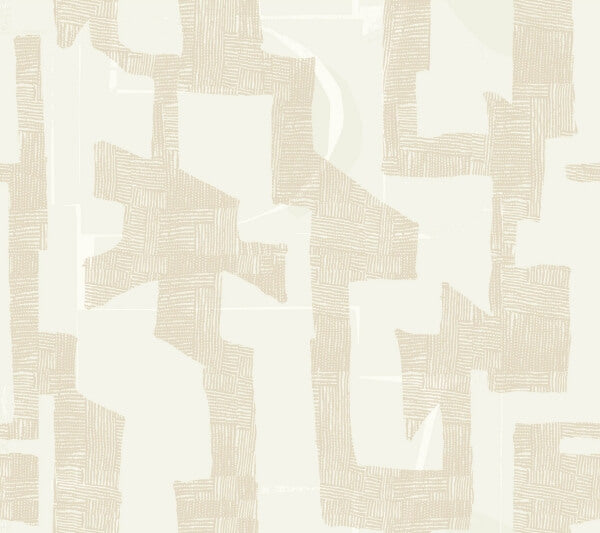 Tribe Caramel Cream Premium Peel + Stick Wallpaper