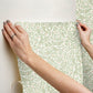 Elodie Cream Petite Floral Premium Peel + Stick Wallpaper