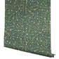Elodie Evergreen Petite Floral Premium Peel + Stick Wallpaper