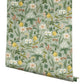 Herb Garden Sage Botanical Premium Peel + Stick Wallpaper