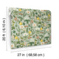 Herb Garden Sage Botanical Premium Peel + Stick Wallpaper
