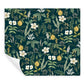 Herb Garden Navy Botanical Premium Peel + Stick Wallpaper