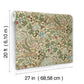 Safari Beige Jungle Toile Premium Peel + Stick Wallpaper