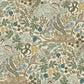 Safari Cream Jungle Toile Premium Peel + Stick Wallpaper