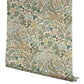 Safari Cream Jungle Toile Premium Peel + Stick Wallpaper